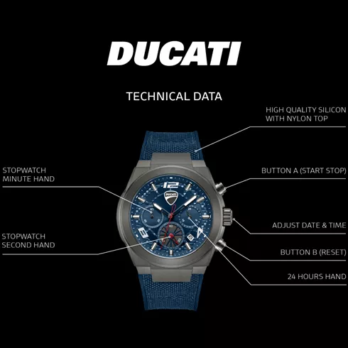 DTWGC0002002 DUCATI muški ručni sat