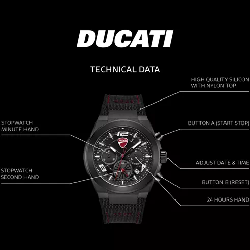 DTWGC0002003 DUCATI muški ručni sat
