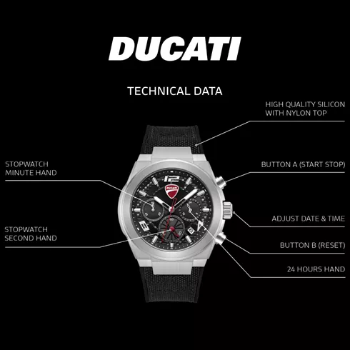 DTWGC0002004 DUCATI muški ručni sat