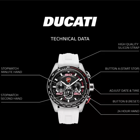DTWGO0001702 DUCATI muški ručni sat