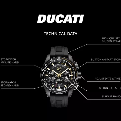 DTWGO0001703 DUCATI muški ručni sat