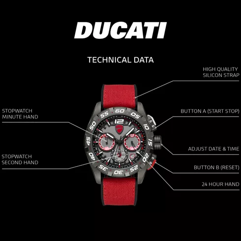 DTWGO0001804 DUCATI muški ručni sat