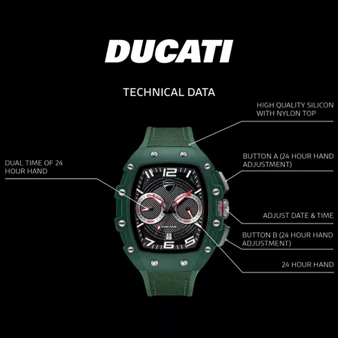 DTWGO0001904 DUCATI muški ručni sat