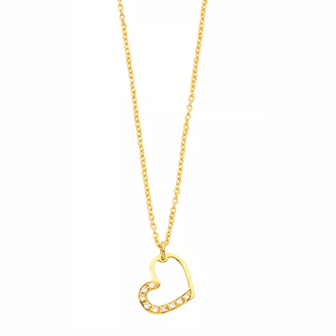 EBZ018989 EKAN NAKIT Diamond Symbols ogrlica 14k