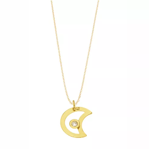 EBZ035085 EKAN NAKIT Diamond Symbols ogrlica 14k