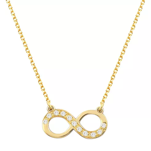 EBZ039844 EKAN NAKIT Diamond Symbols ogrlica 14k