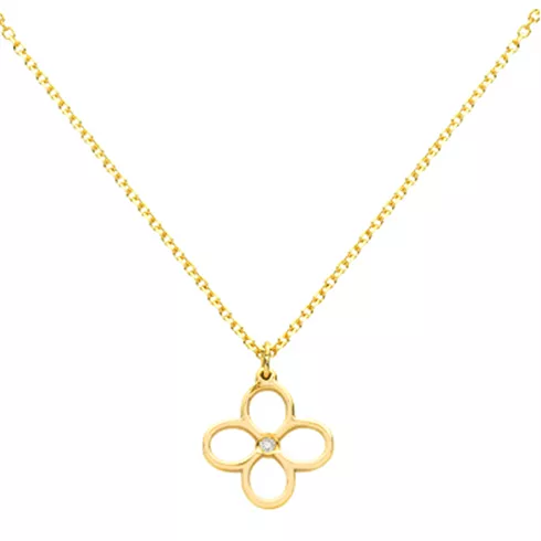 EBZ043918 EKAN NAKIT Diamond Symbols ogrlica 14k