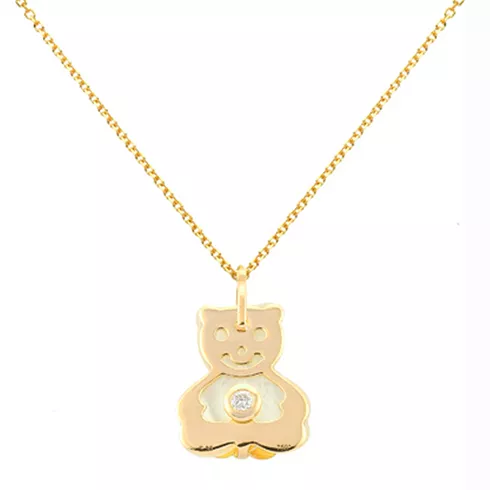 EBZ048914 EKAN NAKIT Diamond Pearls ogrlica 14k