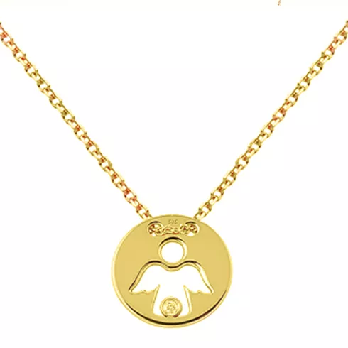 EBZ054671 EKAN NAKIT Diamond Symbols ogrlica 14k