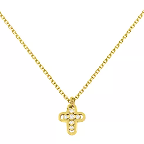 EBZ064387 EKAN NAKIT Diamond Symbols ogrlica 14k