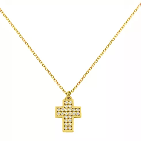 EBZ064556 EKAN NAKIT Diamond Symbols ogrlica 14k