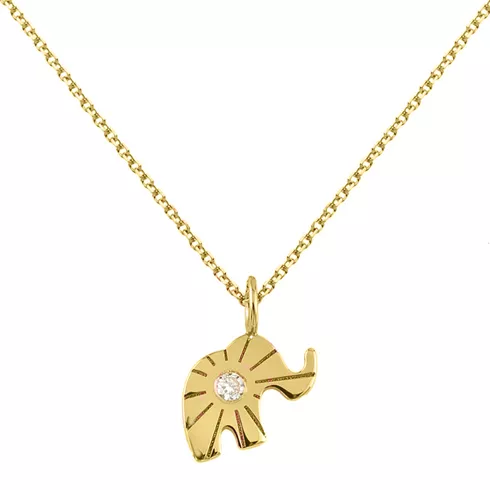 EBZ064677 EKAN NAKIT Diamond Symbols ogrlica 14k