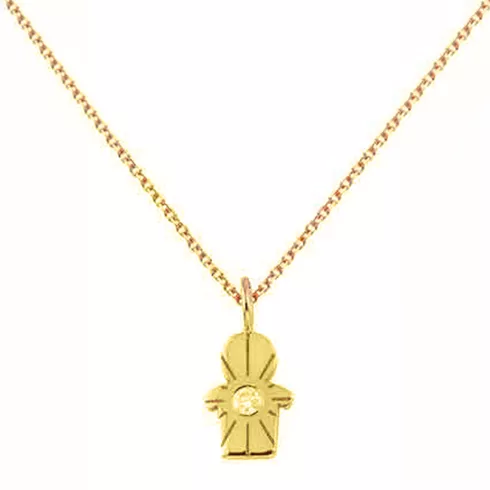 EBZ064770 EKAN NAKIT Diamond Baby ogrlica 14k
