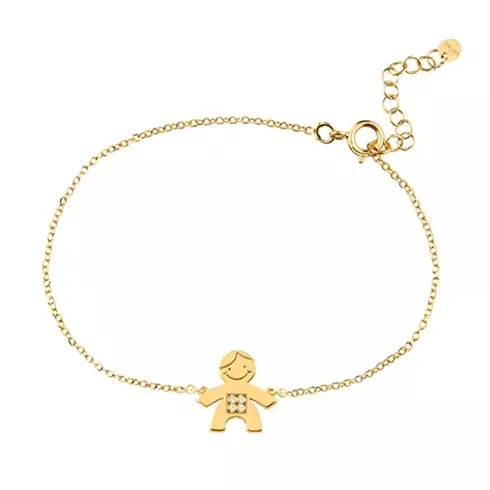 EBZ070253 EKAN NAKIT Diamond Baby narukvica 14k