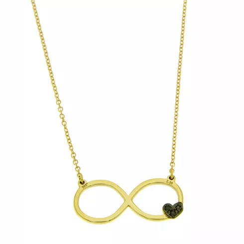 EBZ071441 EKAN NAKIT Diamond Symbols  ogrlica 14k