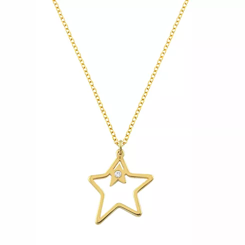 EBZ075765 EKAN NAKIT Diamond Symbols ogrlica 14k