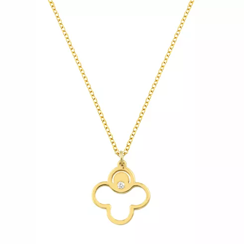 EBZ075767 EKAN NAKIT Diamond Symbols ogrlica 14k