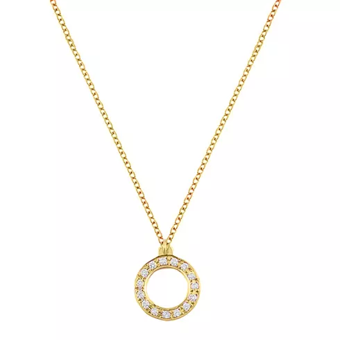 EBZ081504 EKAN NAKIT Diamonds ogrlica 14k