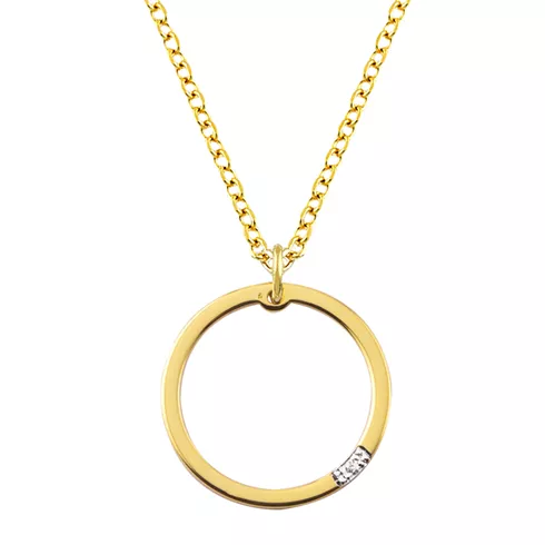 EBZ084403 EKAN NAKIT Diamond Symbols ogrlica 14k