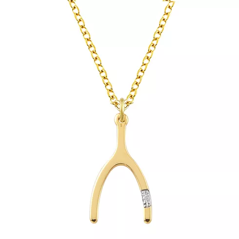 EBZ084419 EKAN NAKIT Diamond Symbols ogrlica 14k