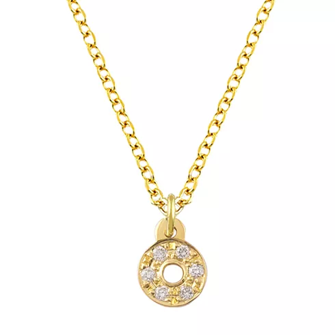 EBZ084478 EKAN NAKIT Diamond Symbols ogrlica 14k