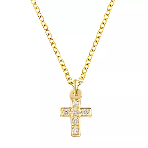 EBZ084484 EKAN NAKIT Diamond Symbols ogrlica 14k