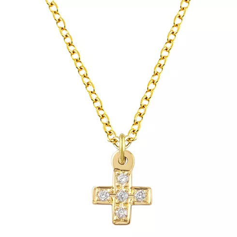 EBZ084485 EKAN NAKIT Diamond Symbols ogrlica 14k
