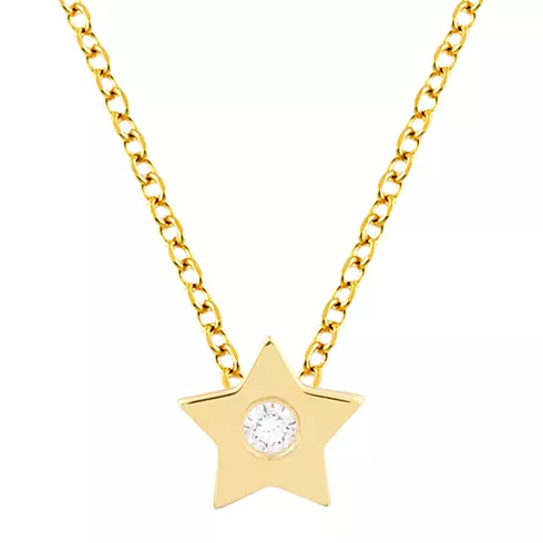 EBZ087345 EKAN NAKIT Diamond Symbols ogrlica 14k