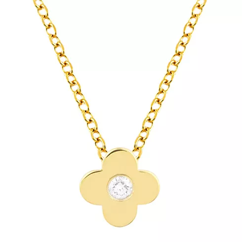 EBZ087347 EKAN NAKIT Diamond Symbols ogrlica 14k