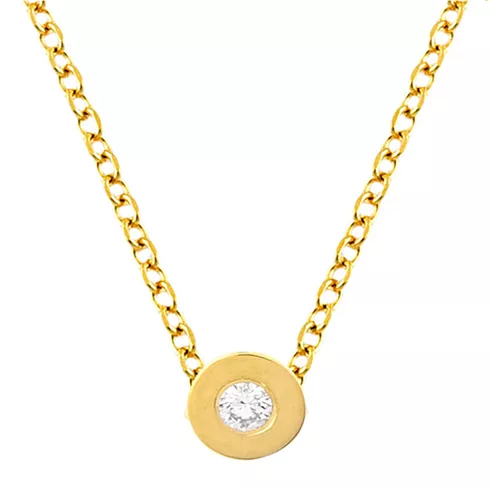 EBZ087350 EKAN NAKIT Diamond Symbols ogrlica 14k