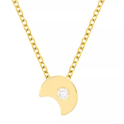 EBZ087355 EKAN NAKIT Diamond Symbols ogrlica 14k