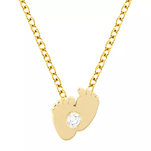 EBZ087359 EKAN NAKIT Diamond Baby ogrlica 14k