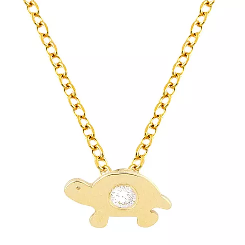 EBZ087362 EKAN NAKIT Diamond Symbols ogrlica 14k