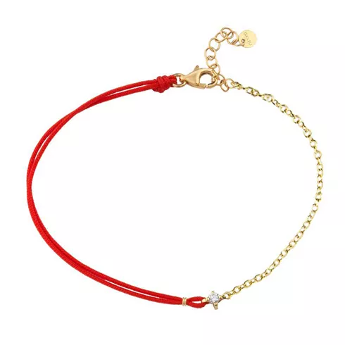 EBZ095442 EKAN NAKIT Diamond & String narukvica 14k