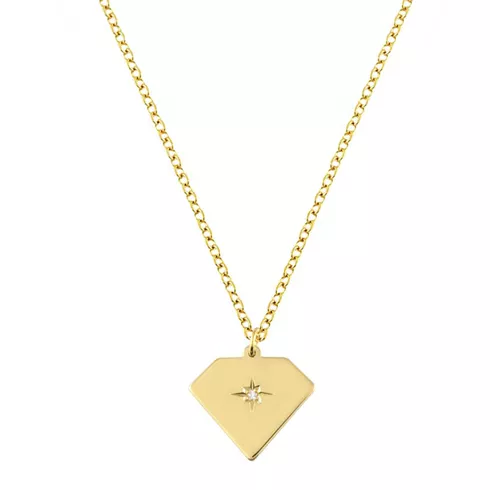 EBZ095780 EKAN NAKIT Diamond Symbols ogrlica 14k