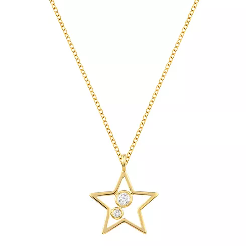 EBZ102624 EKAN NAKIT Diamond Symbols ogrlica 14k