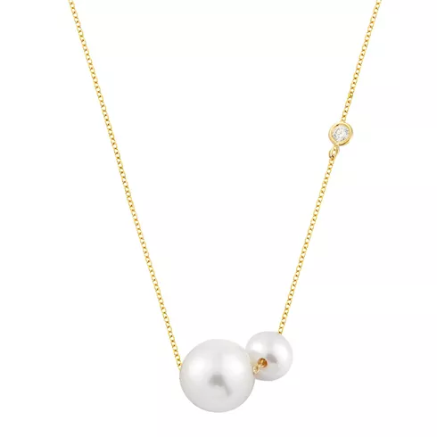 EBZ106043 EKAN NAKIT Diamond Pearls ogrlica 14k