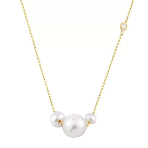 EBZ106044 EKAN NAKIT Diamond Pearls ogrlica 14k