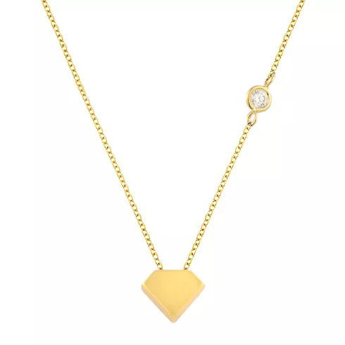 EBZ106054 EKAN NAKIT Diamond Symbols ogrlica 14k