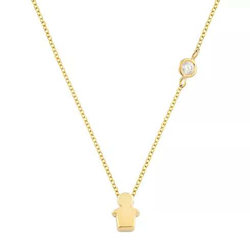 EBZ106057 EKAN NAKIT Diamond Baby ogrlica14k