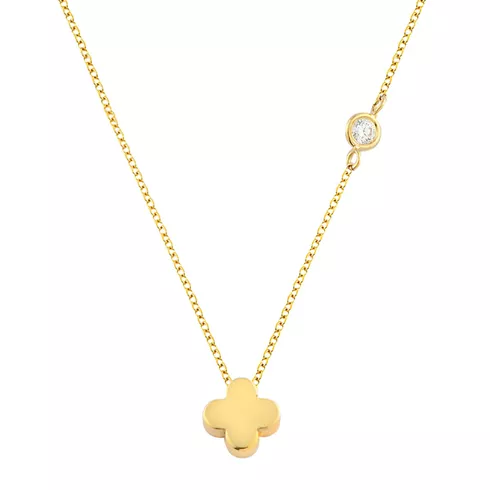 EBZ106058 EKAN NAKIT Diamond Symbols ogrlica 14k