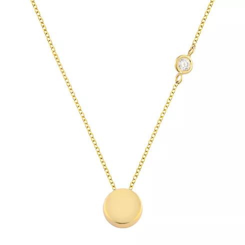 EBZ106060 EKAN NAKIT Diamond Symbols ogrlica 14k