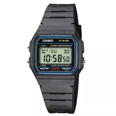 F-91W-1YEG CASIO muški ručni sat