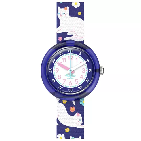 ZFPNP164 FLIK FLAK Fancy Cat dečiji sat
