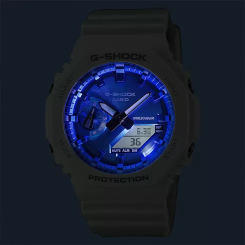 GA-2100WS-7AER CASIO G-Shock Octagon unisex ručni sat