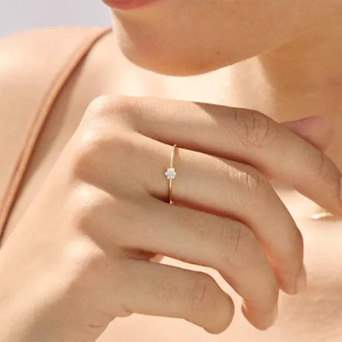 GA102OA.13 LECARRE ZLATNI NAKIT 18k prsten