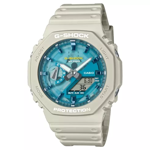 GA-2100AS-5AER CASIO G-Shock Octagon muški ručni sat