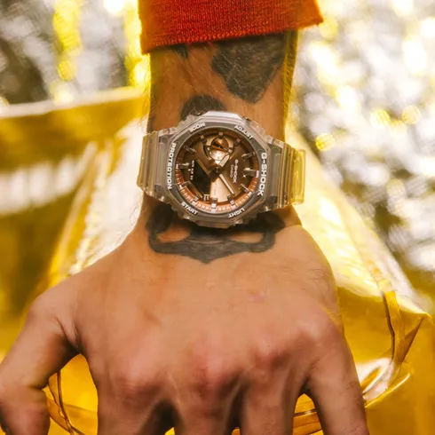 GA-2100BM-7A5ER CASIO G-Shock Octagon muški ručni sat