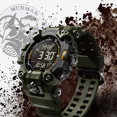 GW-9500-3AER CASIO G-Shock Master of G-Land Mudman muški ručni sat