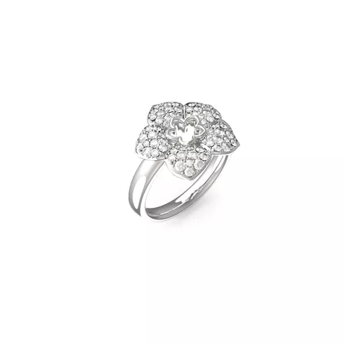 JUBR04467JWRH56 GUESS Shining Winter ženski prsten